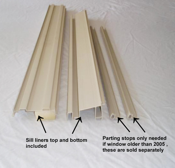 Window Sill Liner glider replacement and sill liner Window Sill Liner glider replacement and sill liner