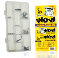 Force Ten 150 pcs WOW Terminal Fishing Tackle Box