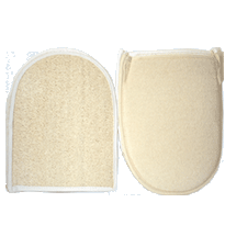 Loofah Ramie Polishing Mitt