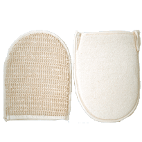 Sisal Scrubbing Mitt