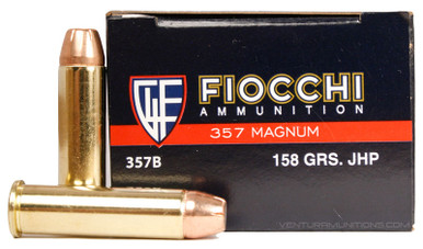 Fiocchi Shooting Dynamics .357 Mag 158gr JHP Ammo - 50 Rounds