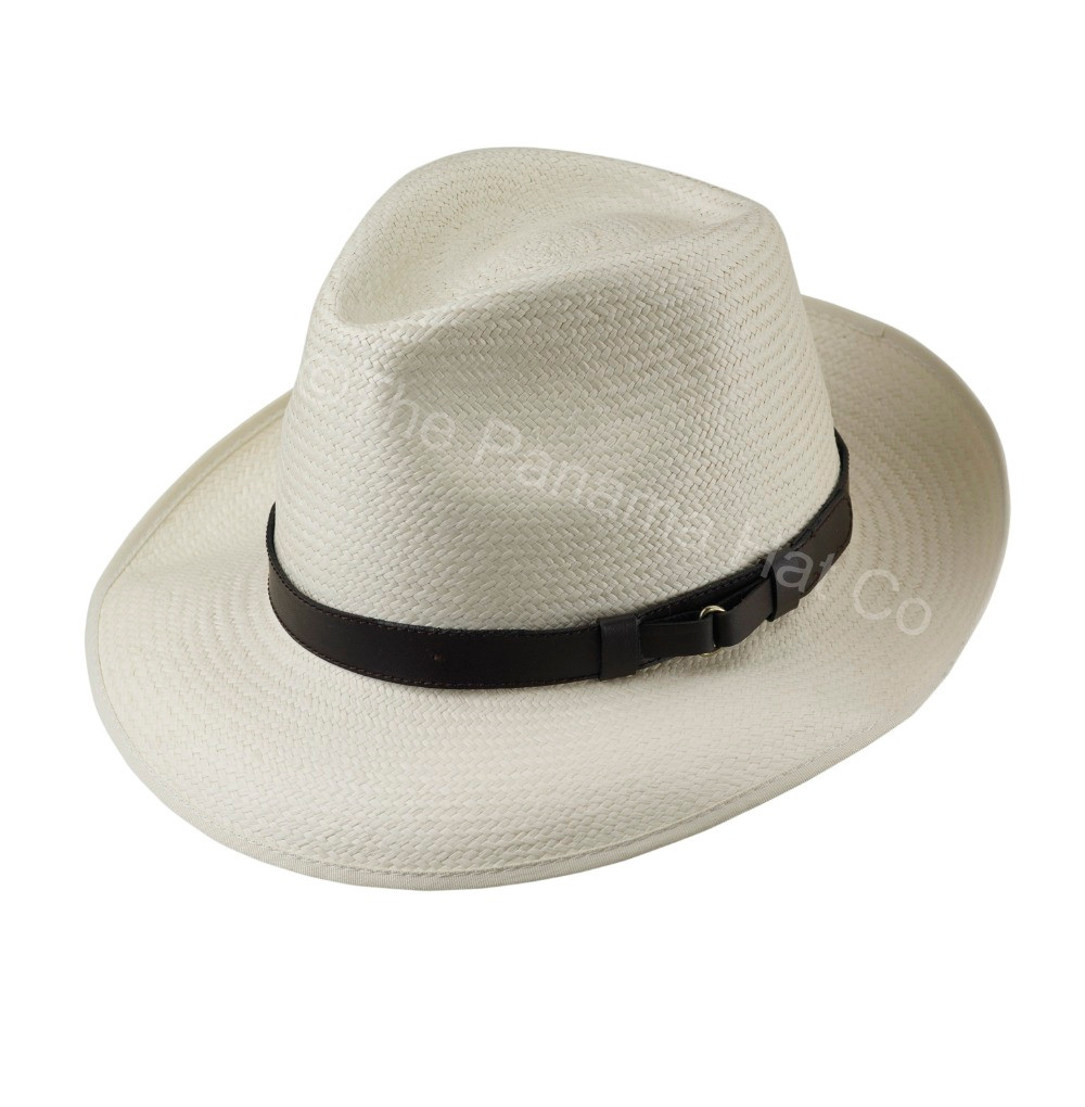 Snap Brim Trilby panama Cuenca 3/5 Leather band The Panama Hat Company