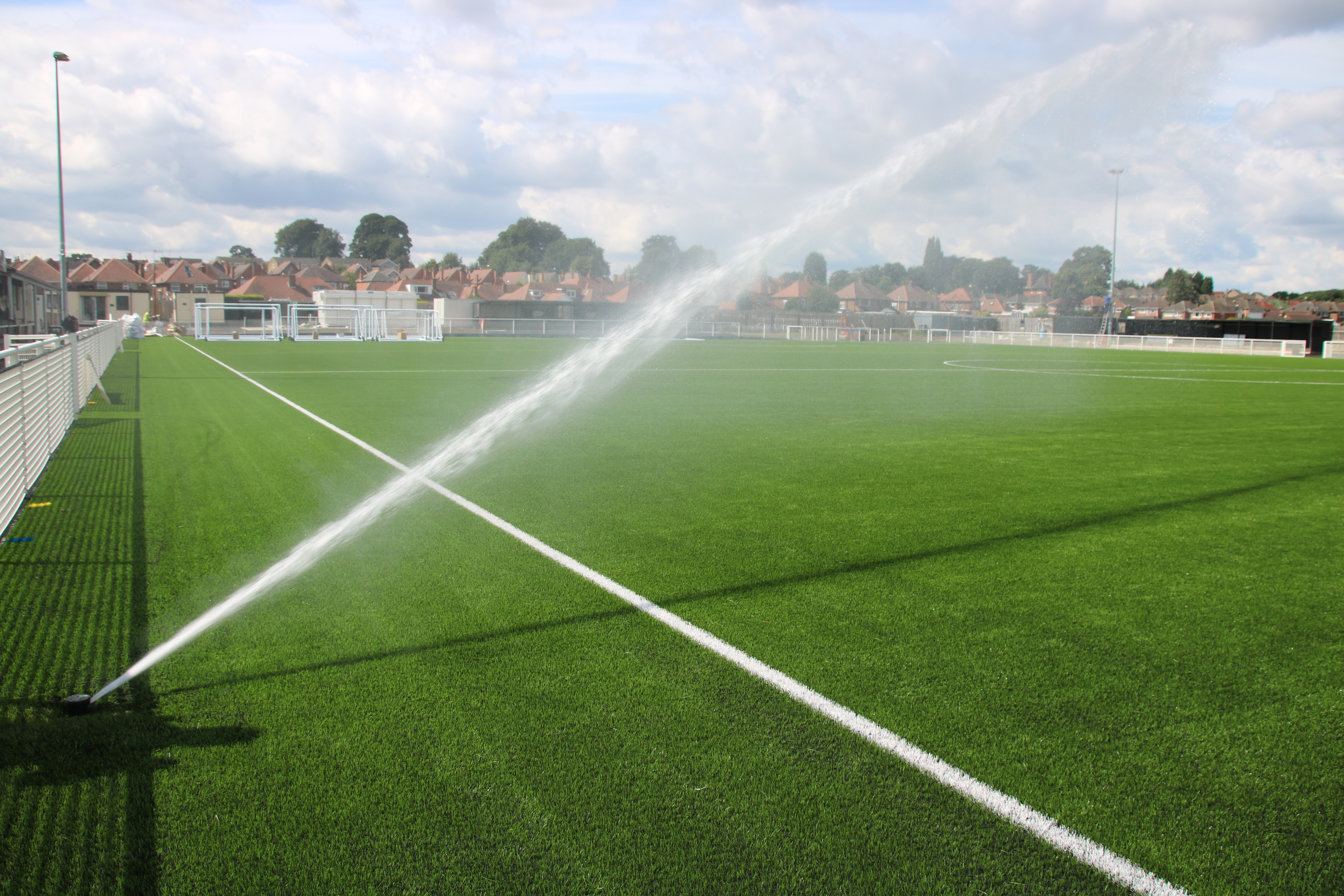 artificial turf irrigation