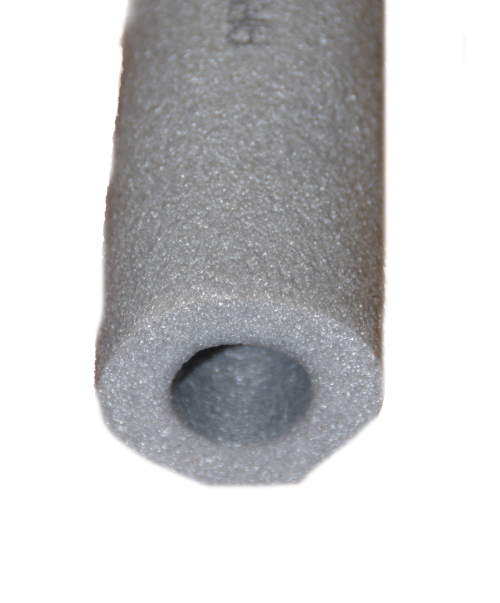 Grey Climaflex Polyethylene Pipe Insulation Lagging 13mm wall thickness