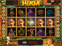 Huga - 9 Line VGA Game By Borden