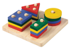Plan Toys Wooden Geometric Sorting Board