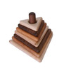 Maple, Walnut, & Cherry Wood with Natural Beeswax Finish