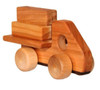 Little Wooden Log Hauler Truck
