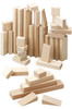 Natural beech wood; 36 pieces