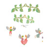 Kinderkram Wooden Flower Fairies Mobile