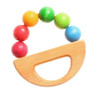 Wooden Rainbow Boat Clutching Toy