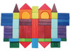 Wooden Geo Blocks by Grimm's Spiel & Holz (60 pcs)