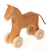 Wooden Horse on Wheels