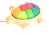 Wooden Rainbow Turtle Pull Toy