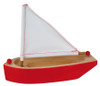 Wooden Sailboat by Glueckskaefer