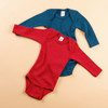 Engel Organic Merino Wool/ Silk Long Sleeved Bodysuit