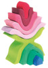 Grimm's Little Flower Wooden Nesting Toy
