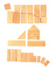 Wooden Geo Blocks in Natural by Grimm's Spiel & Holz (30 pcs)