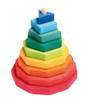 Geometrical Wooden Stacking Tower
