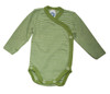 Green/ Natural Stripes