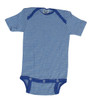 Cosilana Organic Wool Short Sleeved Bodysuit with 3 Snaps