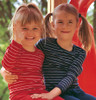 Engel Organic Merino Wool Children's Long Sleeved Striped Shirt 