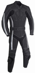 2pc Matte Black Racing Suit
