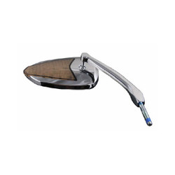 Chrome Billet Led Indicator Motorcycle Mirrors