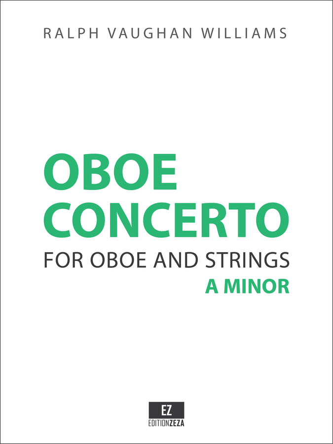 Vaughan Williams: Oboe Concerto, Score & Parts