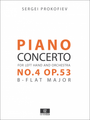 Prokofiev Piano Concerto No.4 Op.53 for Left Hand and Orchestra - Score and Parts