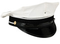 White Traffic 8 Point Hat