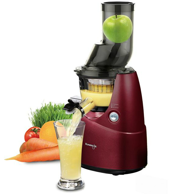 Kuvings Whole Slow Juicer Red B6000PR Plus Accessory Pack - Energise your life