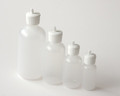 Plastic Bottle 2 oz.  With White Flip Top Cap 