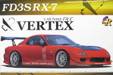 Aoshima 01639 Mazda RX-7 (FD3S) VERTEX AERO VERSION 1/24 scale kit