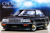 Aoshima 01738 Toyota Crown 3.0 Royal Saloon (MS137) 1/24 scale kit