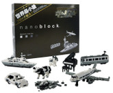 Kawada NB-002 nanoblock Monotone Color Set (Mono Tone)