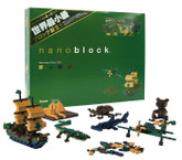 Kawada NB-003 nanoblock Darktone Color Set (Dark Tone)