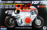 Fujimi Bike-06 Yamaha YZF750 1987 Team Lucky Strike Roberts 1/12 scale kit