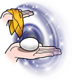 Tenyo Japan 110195 SILK TO EGG (Magic Trick)