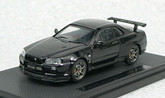 Ebbro 44151 NISSAN SKYLINE GT-R R34 Vspec Black 1/43 scale