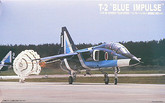 Arii 622018 Mitsubishi T-2 "Blue Impulse" (3 planes) 1/144 scale kit (Microace)