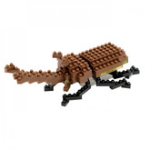 Kawada IST-003 nanoblock Japanese Rhinoceros Beetle