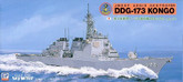 Pit-Road Skywave J-11 JMSDF DDG-173 Kongo 1/700 scale kit
