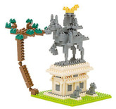 Kawada NBH-045 nanoblock Statue of Date Masamune Japan