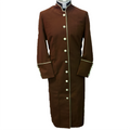 Ladies Clergy Robes in Brown & Creme Cassocks for Women