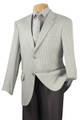 Men's Silver Gray Sport Coat Wool