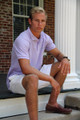Men's Made In The South NC Cotton Polo Shirt - Lavender