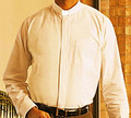 Tab-Collar Clergy Shirt - Pictured In Ivory