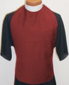 Burgundy Clergy Shirt Front (Clergy Rabat)