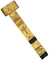 Gold/Black Band Cincture Belt